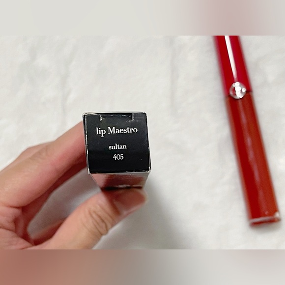 ✨Host Pick✨Armani Beauty Lip Maestro Liquid Matte Lipstick Color 405 - Picture 6 of 6